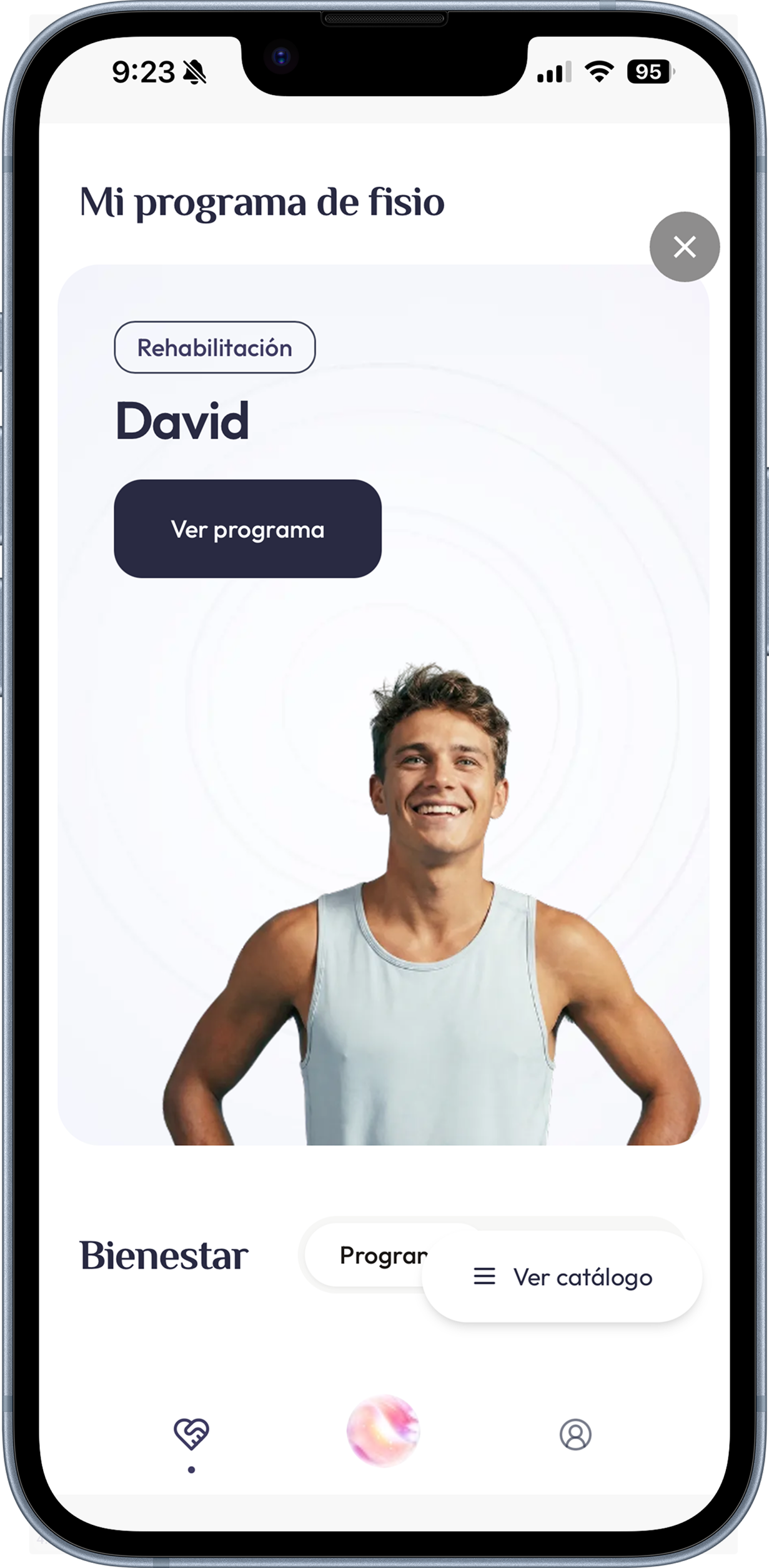 App IMQ · mi programa de fisio (rehabilitación)
